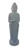 Product image 1 of the product “Standing Buddha made of Riverstone in Dharmachakra position - gesture of wheel of the teaching of Dharma. About 150cm height. ”